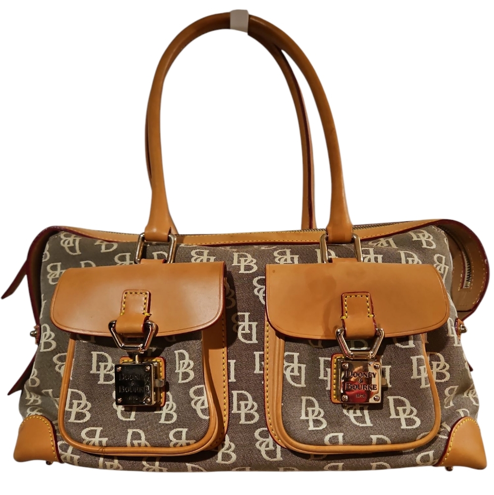 Dooney & Bourke Tan and Brown Women's  Bag
